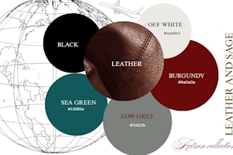 create luxury brand guide color palettes