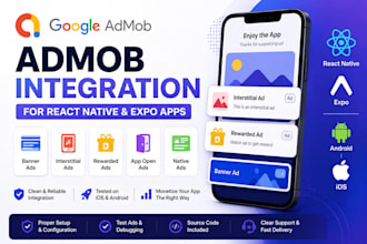 integrate admob in your react native app