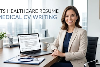 create ats optimized healthcare resume and medical cv