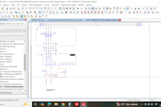 convert dwg PDF to eplan p8 electrical schematics with iec 81346