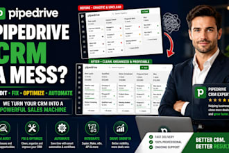 audit, fix, optimize and automate your pipedrive CRM