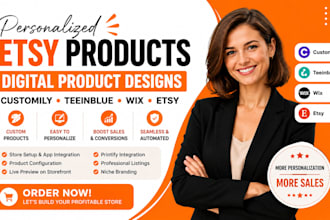 personalized etsy products customily teeinblue  wix etsy digital product designs
