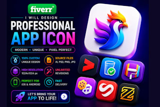design a professional app icon