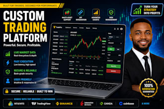 build custom trading platform with analytics dashboard