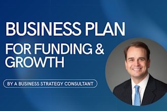 write premium business plan for investors, fundraising, grants and startups