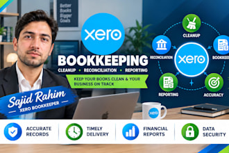 do bookkeeping using xero software