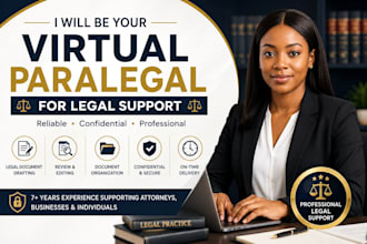 be your virtual paralegal for legal support