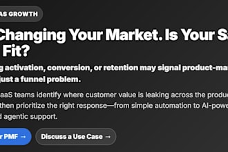 help identify and fix product market fit drift