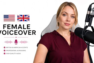 record cute female voice nsfw erotic voice overs for game audio, audio narration