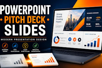 design powerpoint, google slides and keynote presentations