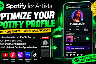 set up and optimize your spotify for artists profile and artist branding
