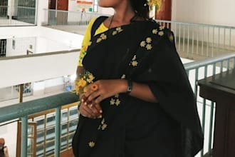 do your customize hand embroidered dress, saree,  home decor