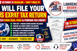 file your us expat tax return with form 2555 fbar and foreign tax credit review