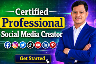 create, setup, and optimize social media accounts and pages