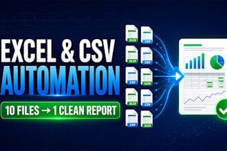 automate your recurring excel or CSV reports