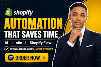 automate your shopify store with ai virtual assistant, n8n and shopify flow