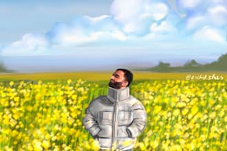 paint custom concept art an artstyle