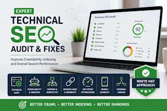 fix technical  issues and improve your website