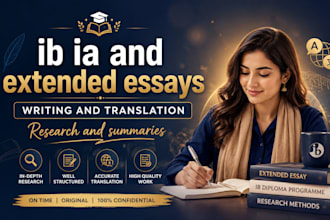 do ib extended essays, ia, hl, sl and ee