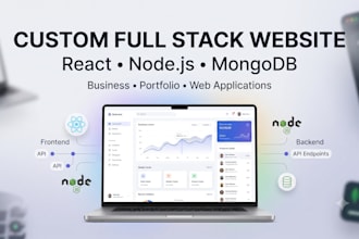 build a modern full stack website for your business