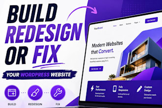 build fix your wordpress website using divi 5 and divi builder, install divi