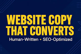 write SEO optimized blog posts and articles for your website