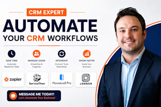 setup zapier crm servicetitan housecall pro jobber integration