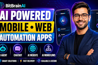 develop ai powered mobile, web and automation applications