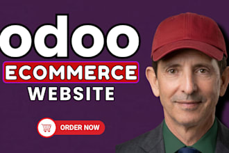 design and develop odoo ecommerce website for b2b or b2c