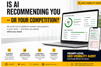 audit your chatgpt and ai search visibility with a prompt level GEO report
