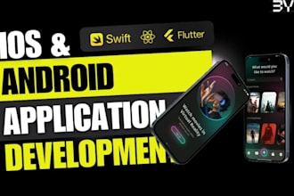 do ai mobile app development, android, IOS app, ai saas app as flutter developer