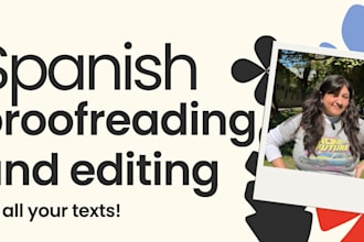 edit and improve your spanish content