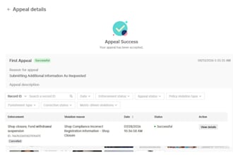 fix tiktok shop violations, suspension and appeal professionally