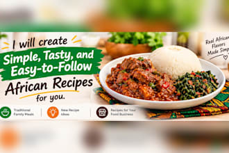 create african recipes with easy steps cooking instructions