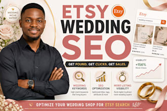 do etsy wedding SEO listing optimization etsy stationery keyword research