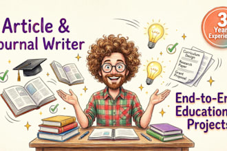 manage end to end educational projects