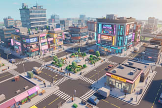 build custom roblox city map roblox game map 3d environment in roblox studio