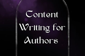 write content for your author brand