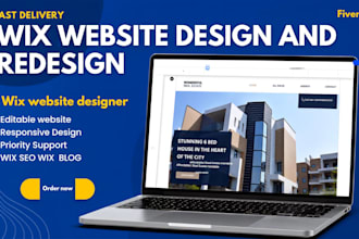 design a wix website redesign manage and maintain your current wix website store