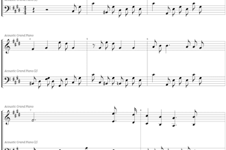 transcribe and transpose any piece of music