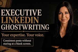 ghostwrite linkedin posts for executives
