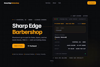 design and build a website