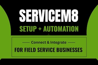 setup and automate your servicem8 account