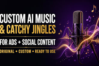 create custom ai music and catchy jingles for ads