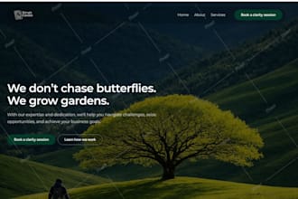 design and build a modern framer website