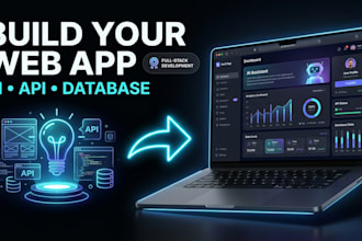 build a modern responsive web app with ai and apis