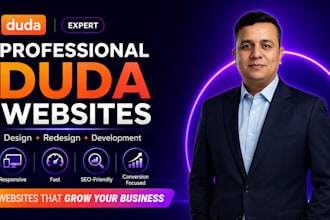 design responsive duda website or redesign duda website