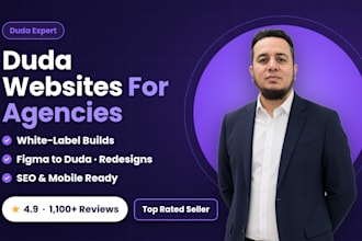 do duda website design or duda redesign for your agency or business
