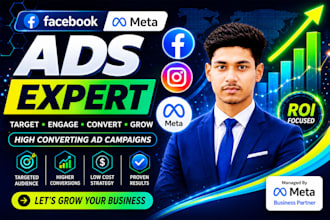 set up meta advertising campaign and optimization