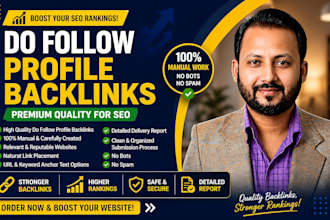 build do follow profile backlinks for SEO